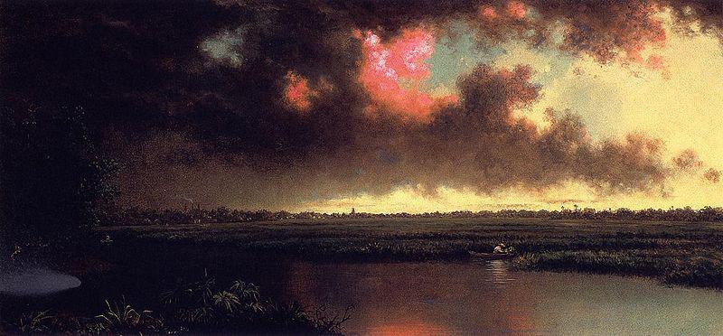 Martin Johnson Heade On the San Sebastian River, Florida